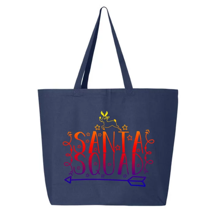 Santa Squad Cute Gift Funny Gift 25L Jumbo Tote