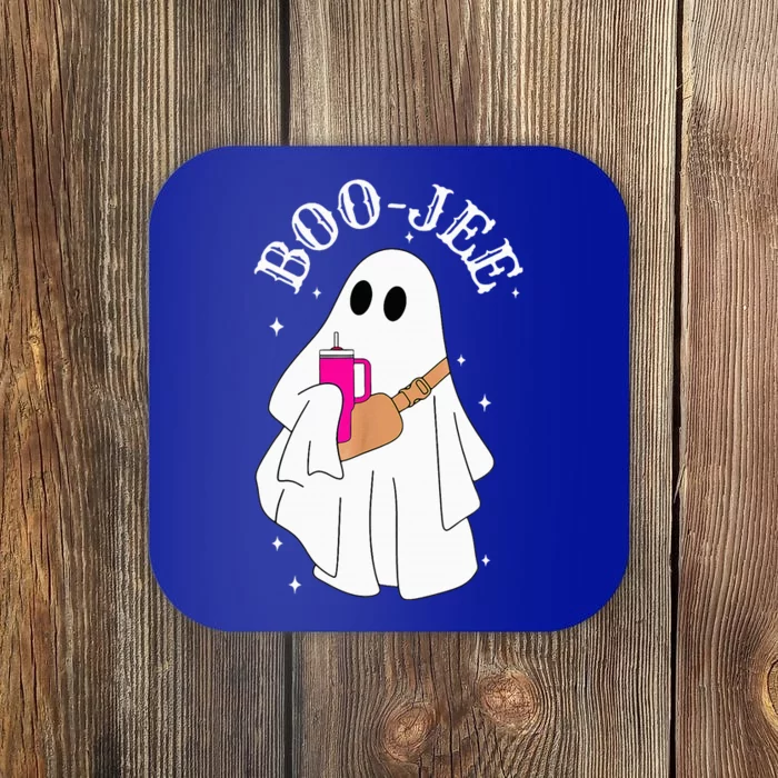 Spooky Season Cute Ghost Halloween Costume Boujee Boojee Coaster