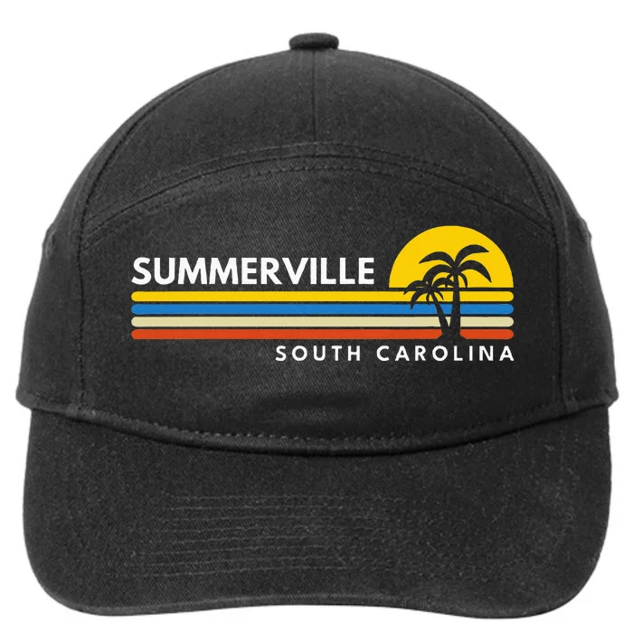 Summerville South Carolina Sc 7-Panel Snapback Hat