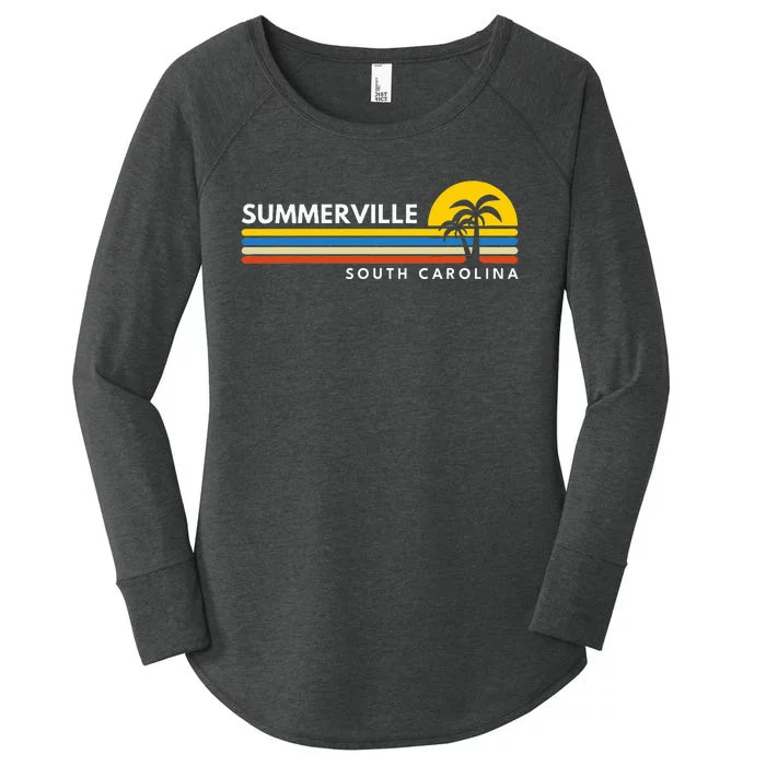 Summerville South Carolina Sc Women's Perfect Tri Tunic Long Sleeve Shirt