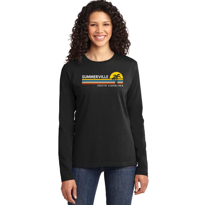 Summerville South Carolina Sc Ladies Long Sleeve Shirt