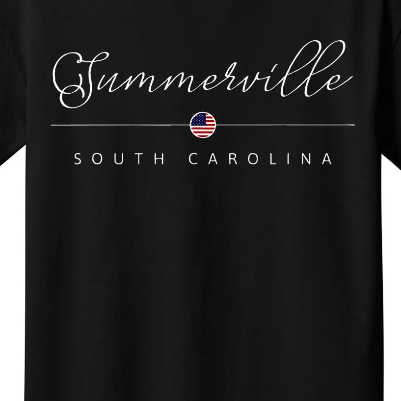 Summerville South Carolina Sc On Summerville Kids T-Shirt