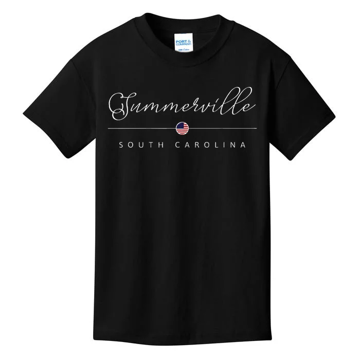 Summerville South Carolina Sc On Summerville Kids T-Shirt