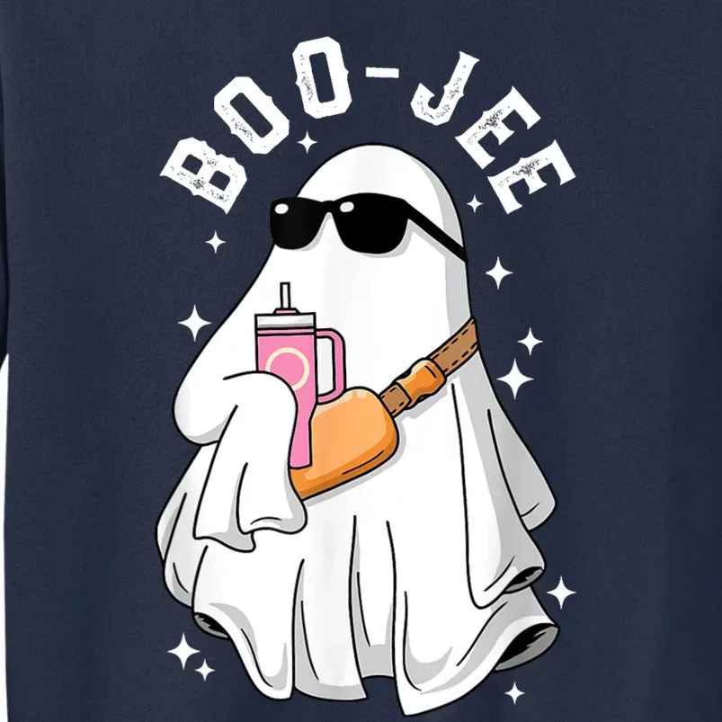 Spooky Season Cute Ghost Halloween Costume Boujee Boo Jee Sweatshirt