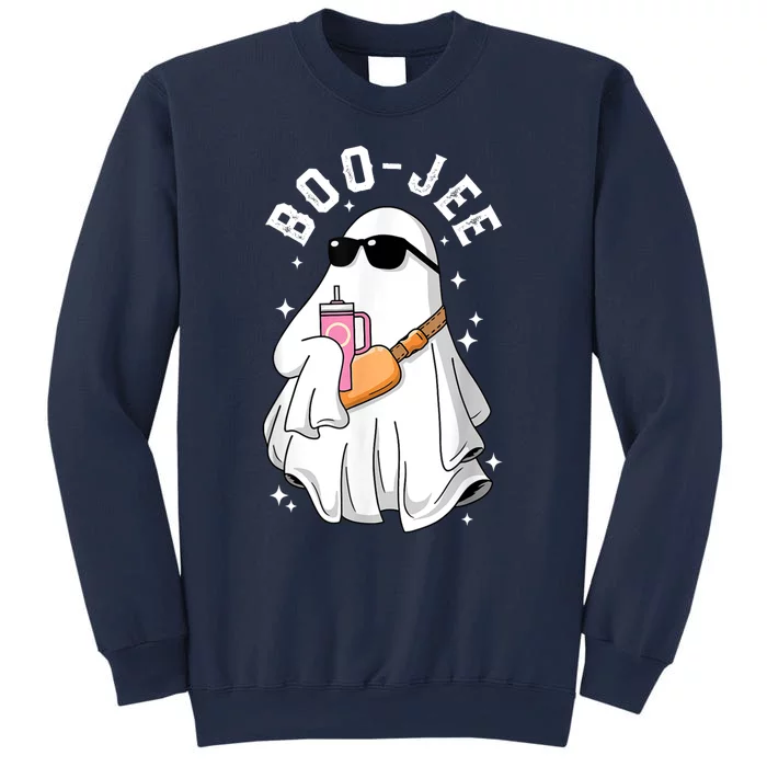 Spooky Season Cute Ghost Halloween Costume Boujee Boo Jee Sweatshirt