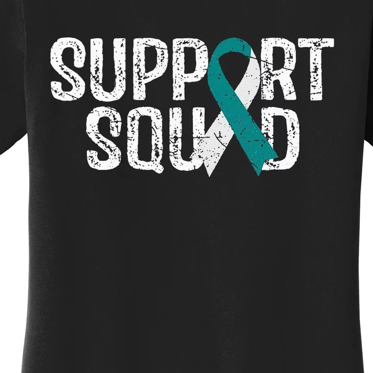 Support Squad Cervical Cancer Awareness Women's T-Shirt