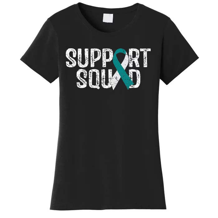 Support Squad Cervical Cancer Awareness Women's T-Shirt