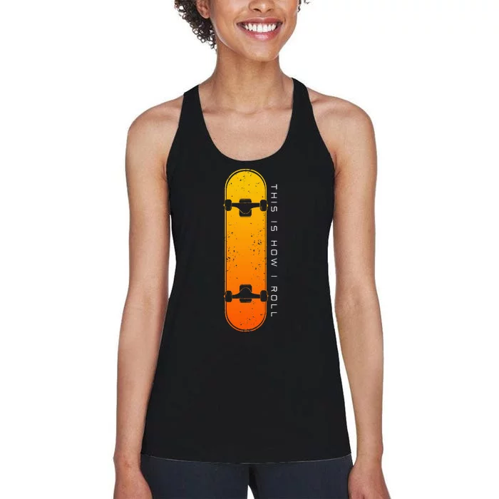 Skateboarding Skateboard Clothing Skateboarder Skateboard Women's Racerback Tank