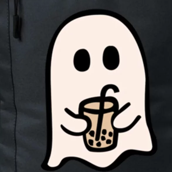 Spooky Season Cute Little Ghost Ice Coffee Halloween Funny Gift Daily Commute Backpack