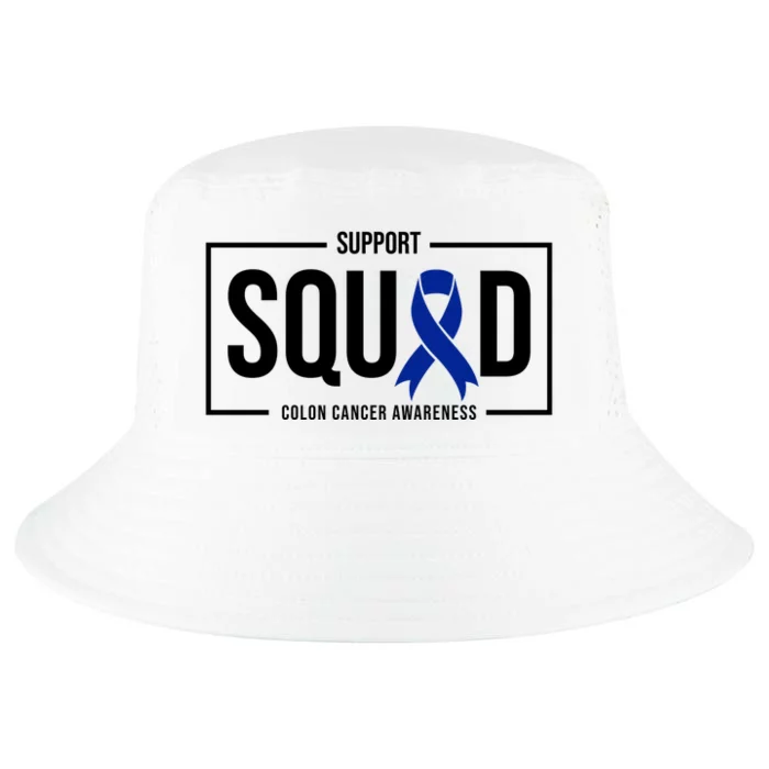 Support Squad Colon Cancer Awareness Cool Comfort Performance Bucket Hat