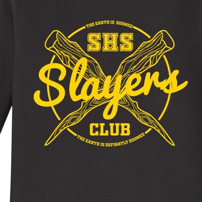 Sunnydale Slayer Club Baby Long Sleeve Bodysuit