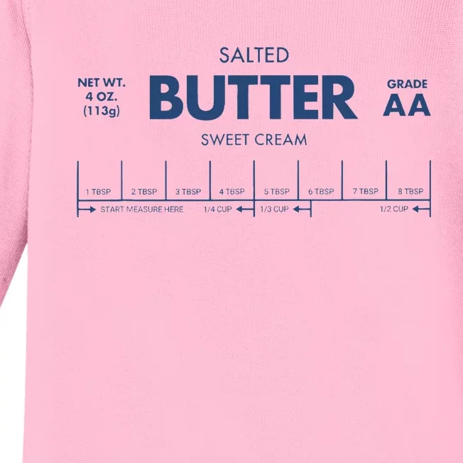 Salted Sweet Cream Butter Baby Long Sleeve Bodysuit