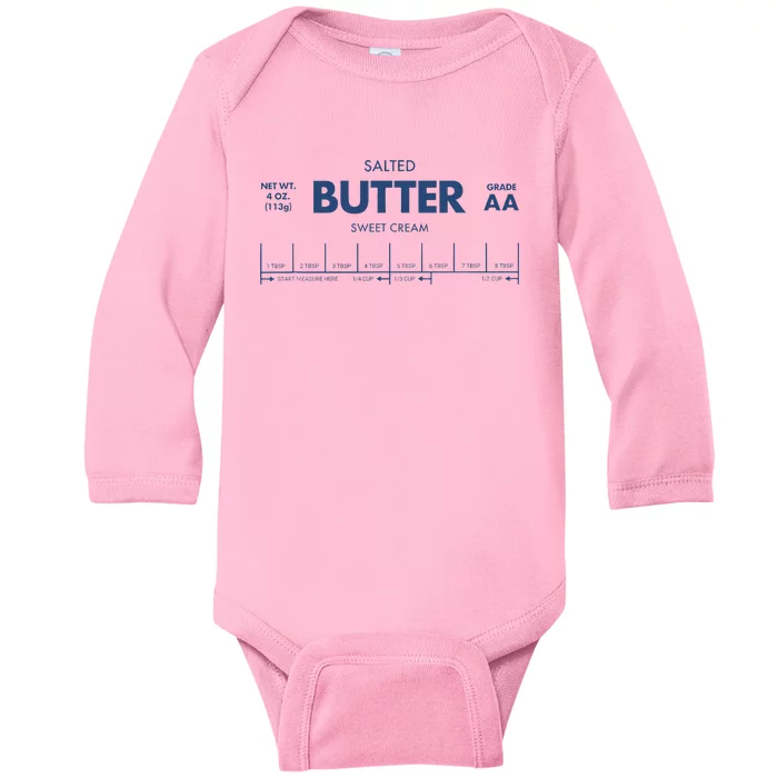 Salted Sweet Cream Butter Baby Long Sleeve Bodysuit