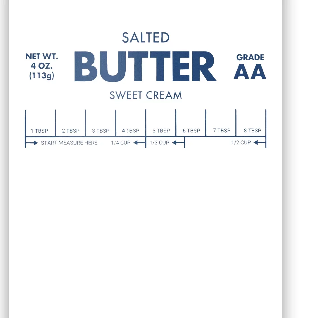 Salted Sweet Cream Butter Poster