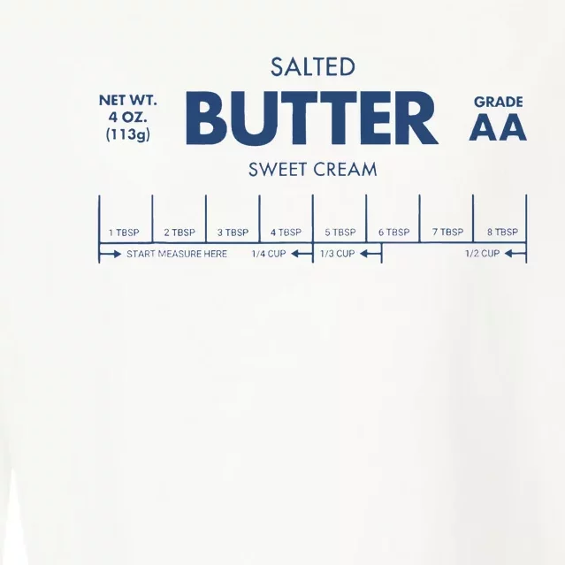 Salted Sweet Cream Butter Cropped Pullover Crew