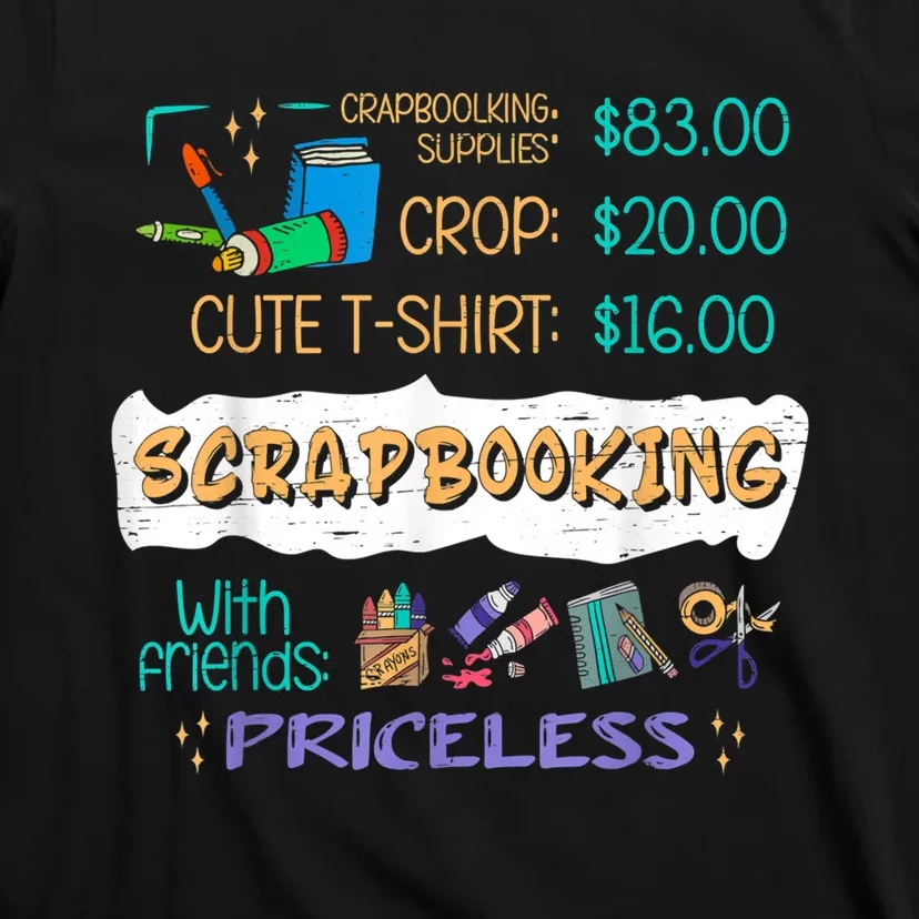 Scrapbooking Supplies Crop Handmade Scrapbooking T-Shirt