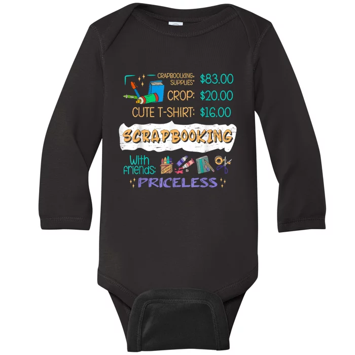 Scrapbooking Supplies Crop Handmade Scrapbooking Baby Long Sleeve Bodysuit