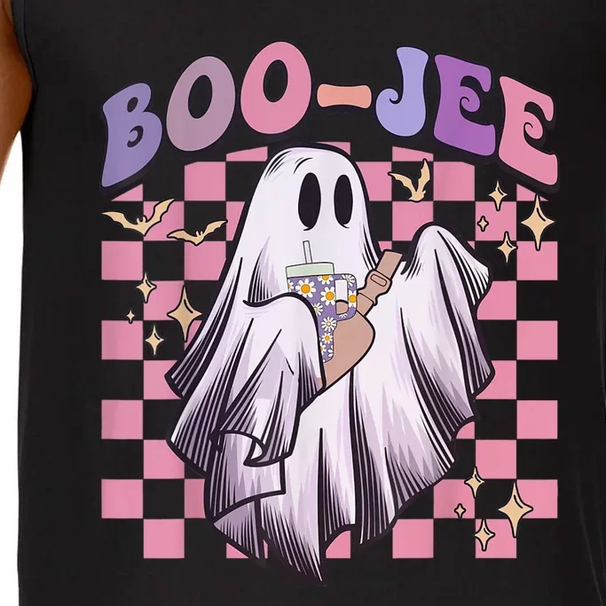 Spooky Season Cute Groovy Ghost Halloween Costume Boo Jee Comfort Colors® Tank Top