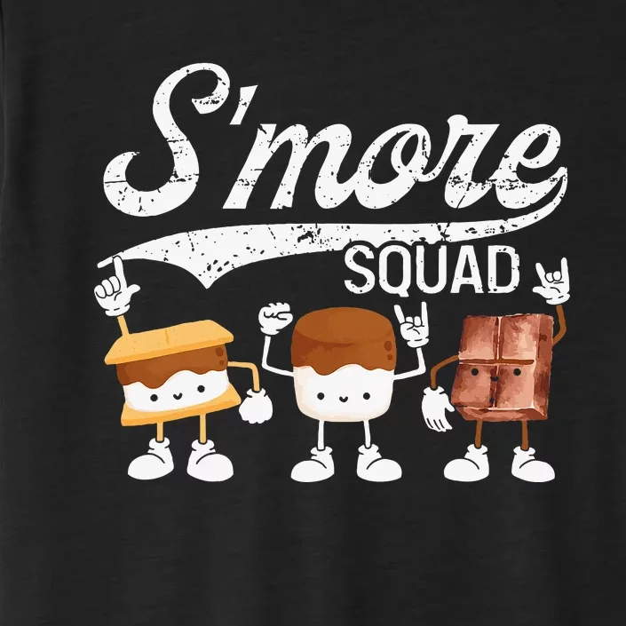 Smore Squad Camping Campfire Chocolate Marshmallow SMores ChromaSoft Performance T-Shirt