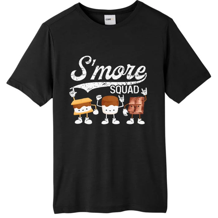 Smore Squad Camping Campfire Chocolate Marshmallow SMores ChromaSoft Performance T-Shirt