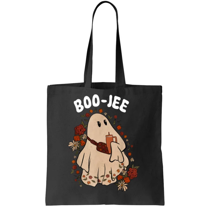 Spooky Season Cute Ghost Halloween Costume Boujee BooJee Tote Bag