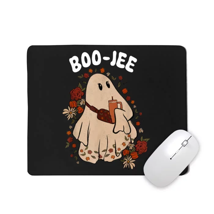 Spooky Season Cute Ghost Halloween Costume Boujee BooJee Mousepad