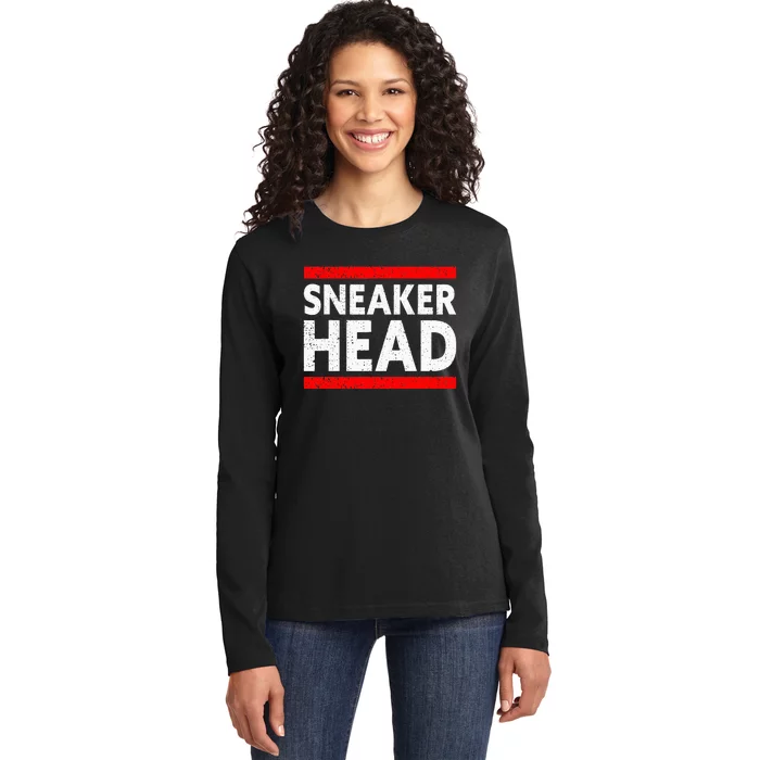 Sneakerhead Sole Collector Sneaker Junkie Sneaker Lover Ladies Long Sleeve Shirt