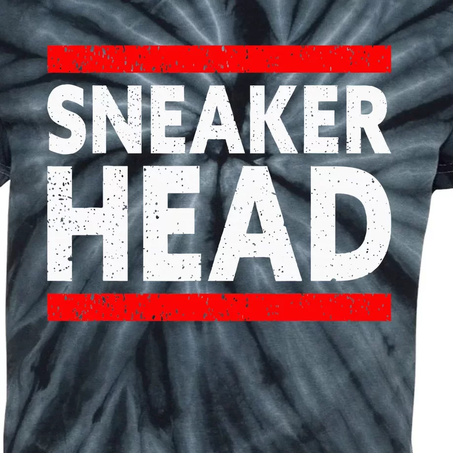 Sneakerhead Sole Collector Sneaker Junkie Sneaker Lover Kids Tie-Dye T-Shirt