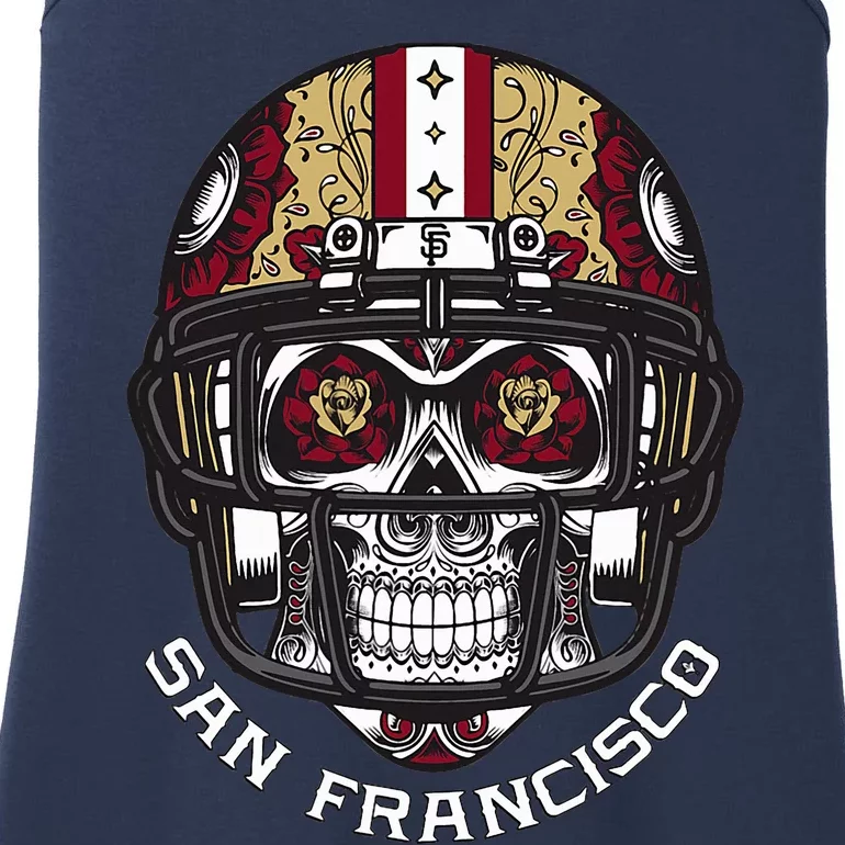 Sugar Skull Candy San Francisco Ladies Essential Tank