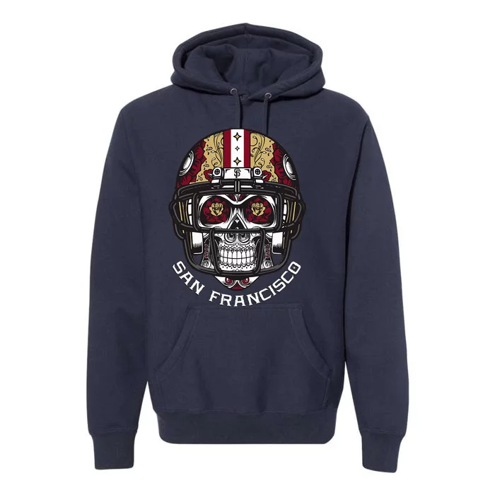 Sugar Skull Candy San Francisco Premium Hoodie