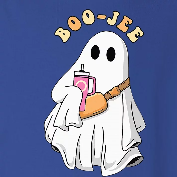 Spooky Season Cute Ghost Halloween Costume Boujee BooJee Toddler Long Sleeve Shirt