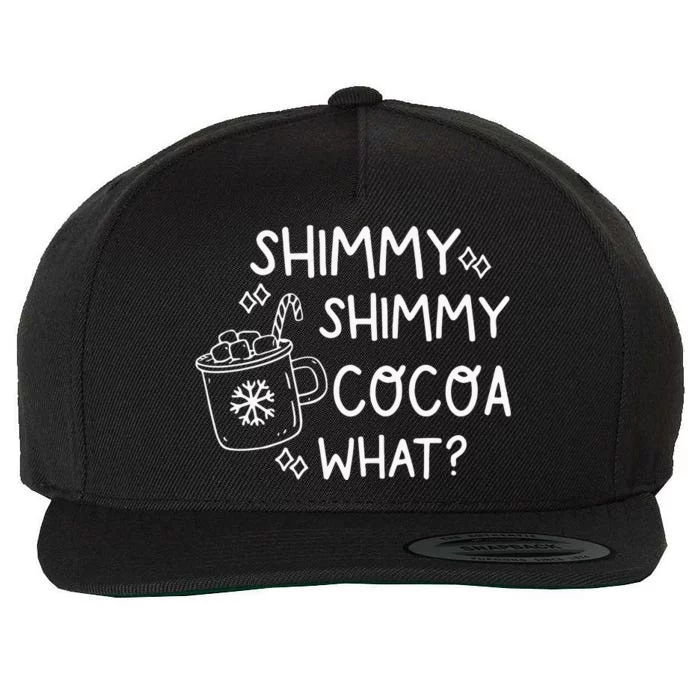 Shimmy Shimmy Cocoa What Wool Snapback Cap