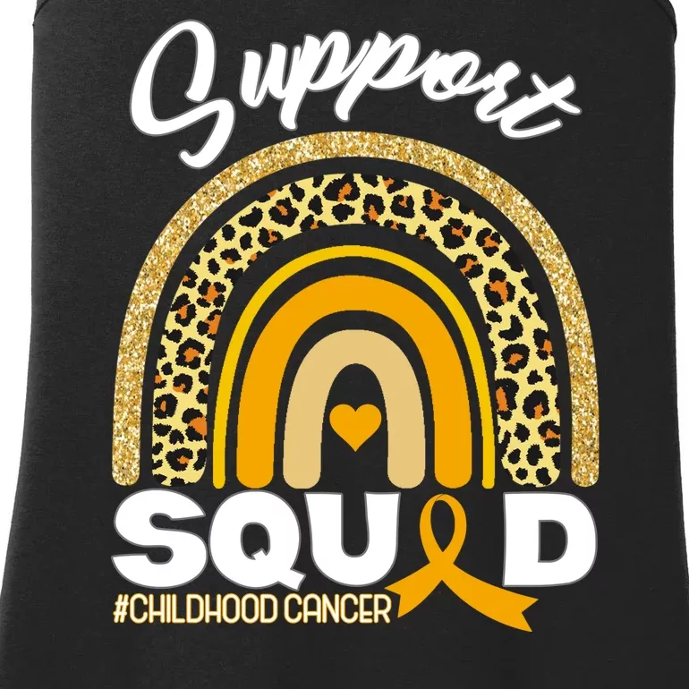 Support Squad Childhood Cancer Ladies Essential Tank