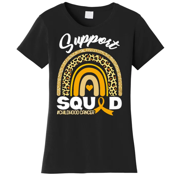 Support Squad Childhood Cancer Women's T-Shirt