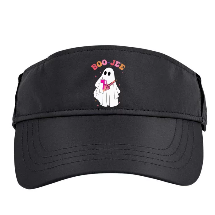 Spooky Season Cute Ghost Halloween Costume Boujee BooJee Adult Drive Performance Visor