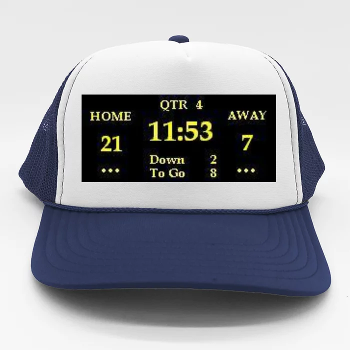 Scoreboard Trucker Hat