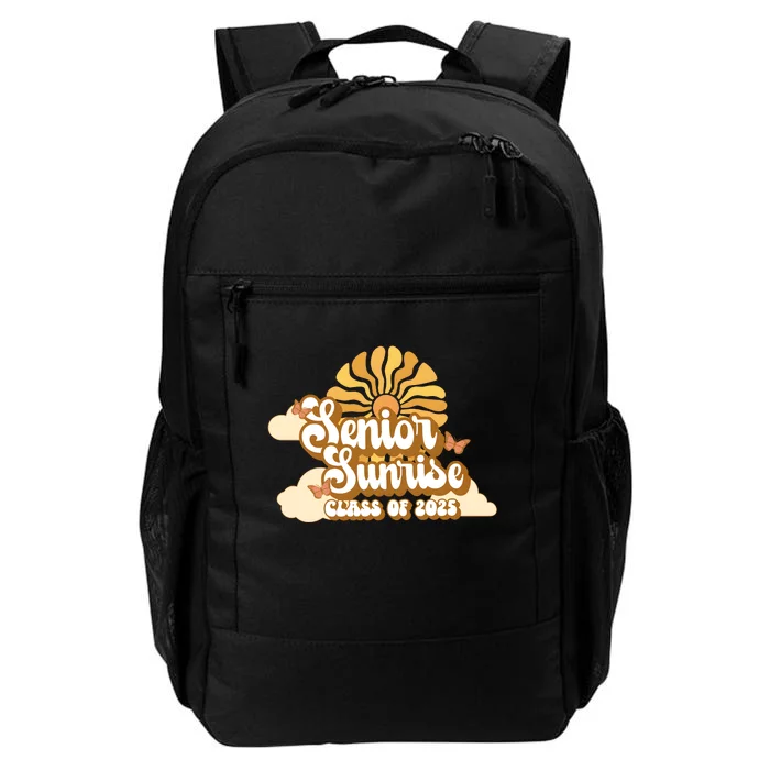 Senior Sunrise Class Of 2025 Retro Senior Daily Commute Backpack