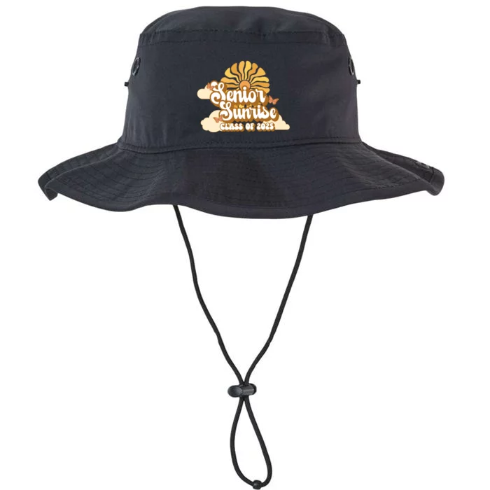 Senior Sunrise Class Of 2025 Retro Senior Legacy Cool Fit Booney Bucket Hat