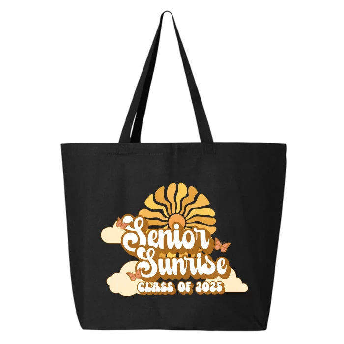 Senior Sunrise Class Of 2025 Retro Senior 25L Jumbo Tote