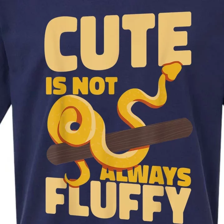 Snake Serpent Cute Is Not Always Fluffy Sueded Cloud Jersey T-Shirt