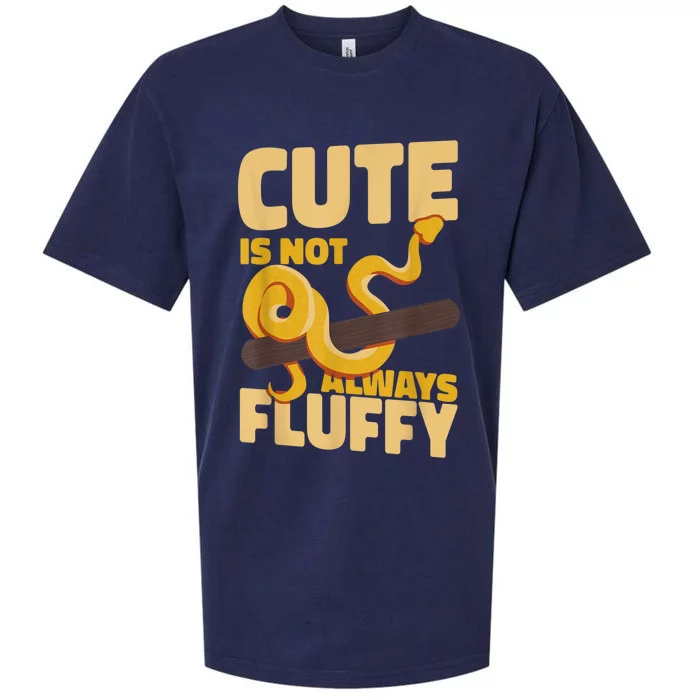 Snake Serpent Cute Is Not Always Fluffy Sueded Cloud Jersey T-Shirt