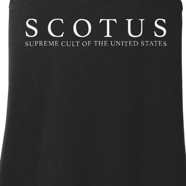 Scotus Supreme Cult Ladies Essential Tank