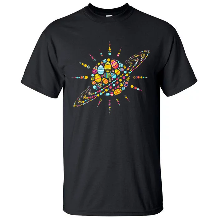 Solar System Colorful Easter Egg Tall T-Shirt