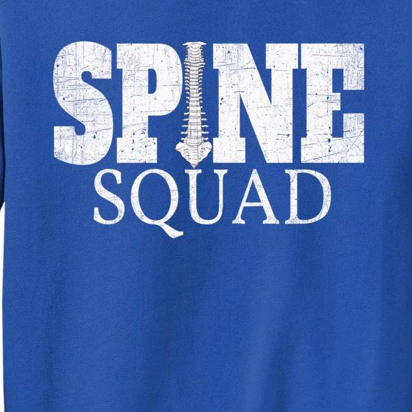 Spine Squad Chiropractor And Orthopedist Funny Cute Gift Sweatshirt