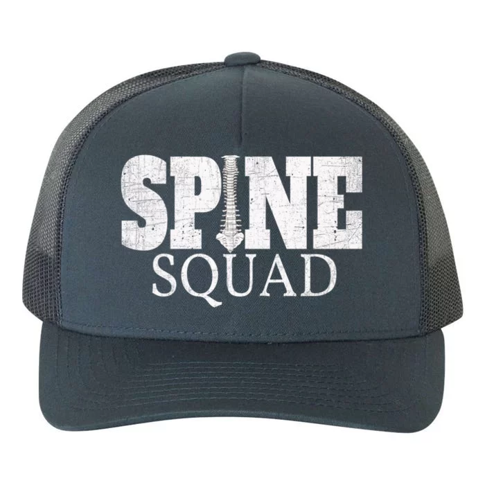 Spine Squad Chiropractor And Orthopedist Funny Cute Gift Yupoong Adult 5-Panel Trucker Hat