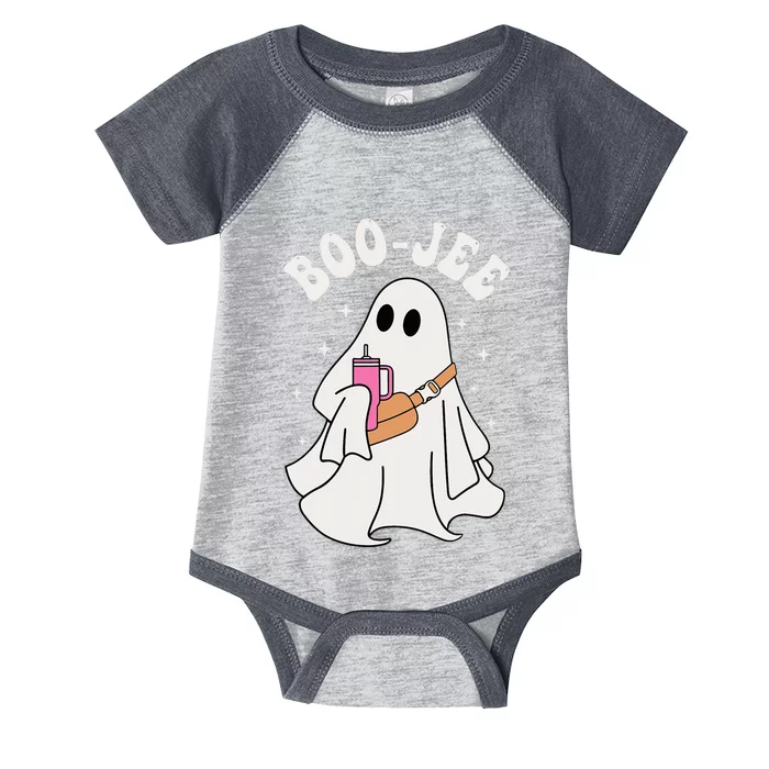 Spooky Season Cute Ghost Halloween Costume Boujee BooJee Infant Baby Jersey Bodysuit