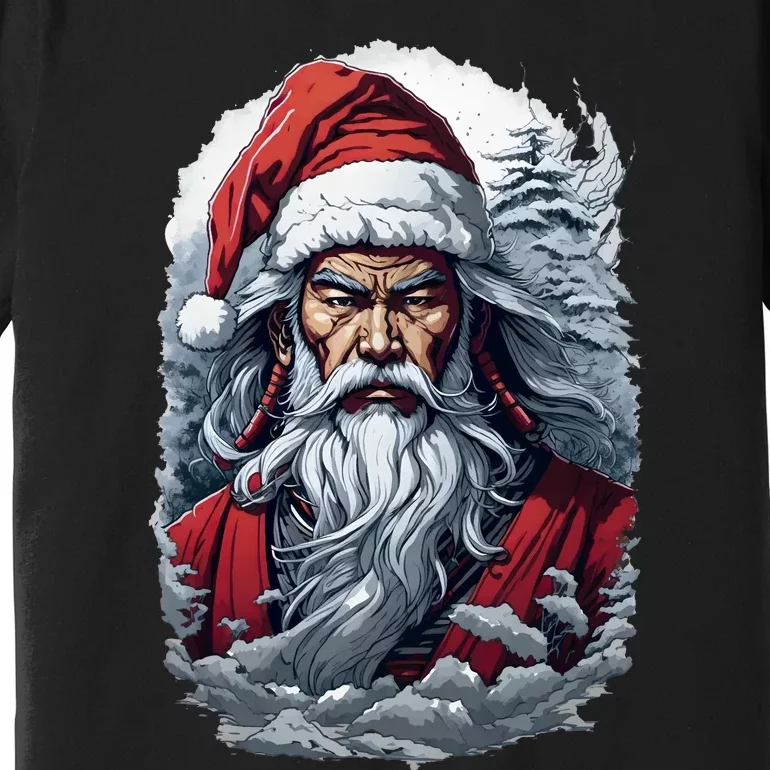 Samurai Santa Claus Premium T-Shirt