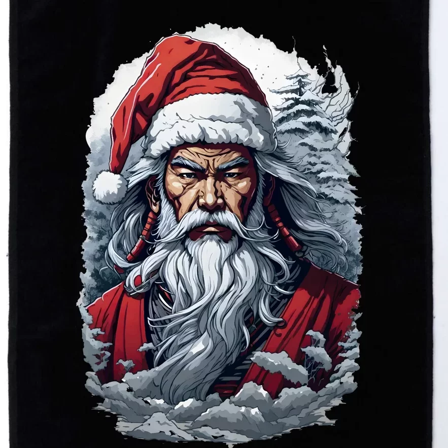 Samurai Santa Claus Platinum Collection Golf Towel