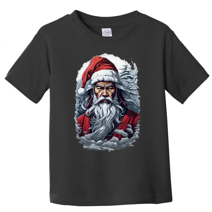 Samurai Santa Claus Toddler T-Shirt