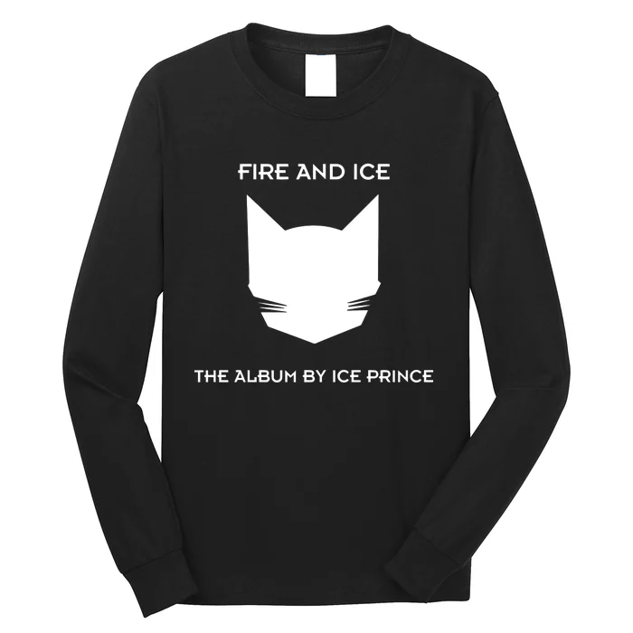 Scc Super Cool Cats Presents Fire And Ice 24 The Album By Ice Prince Long Sleeve Shirt